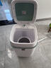 小鴨3.5公斤小型半自動(dòng)單桶迷你洗衣機 嬰兒小洗衣機  內衣褲洗衣機 抹茶綠XPB35-1708 曬單實(shí)拍圖