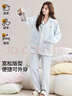 南極人女士睡衣女冬季加絨加厚防靜電開(kāi)衫珊瑚絨法蘭絨套裝可外穿家居服 曬單實(shí)拍圖