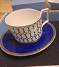 Wedgwood【新年禮物】金粉年華1壺4杯4碟咖啡壺杯碟骨瓷茶杯碟奢禮速達 金粉年華午夜藍1壺4杯4碟 曬單實(shí)拍圖