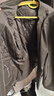 威可多（VICUTU）男士棉服時(shí)尚礁巖褐色休閑商務(wù)秋冬外套 褐色 XL 曬單實(shí)拍圖