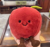 Jellycat英國Jellycat新品趣味紅蘋(píng)果賀瑞修開(kāi)心果毛絨水果玩偶陪伴送禮物 趣味紅蘋(píng)果13CM 贈防塵袋【支持7天無(wú)理由】 曬單實(shí)拍圖