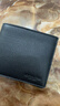 蔻馳（COACH）【品牌直供】男士短款黑色皮革折疊錢(qián)包卡包女神節禮物 曬單實(shí)拍圖