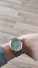 雅伽綠色手表女學(xué)生考試文藝簡(jiǎn)約氣質(zhì)初中生復古顯白森系百搭石英表女 曬單實(shí)拍圖