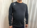 迪桑特（DESCENTE）迪桑特TRAINING系列綜訓訓練運動(dòng)健身男士長(cháng)袖針織衫新品 BK-黑色 L (175/96A) 曬單實(shí)拍圖