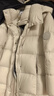 美力城暖天鵝泡芙羽絨服中長(cháng)款女高端90鵝絨加厚外套保暖157 白色 S （95-110斤） 曬單實(shí)拍圖