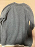 JEEP吉普毛衣男士秋冬季寬松保暖圓領(lǐng)針織衫潮牌打底衫衣服 灰色 L 曬單實(shí)拍圖