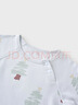 童泰（TONGTAI）嬰兒睡袍純棉寶寶睡衣兒童長(cháng)袖睡裙家居服睡袋防踢被藍色80cm 曬單實(shí)拍圖