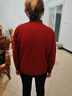 恒源祥半高領(lǐng)羊毛衫女秋冬2025新款大碼洋氣內搭上衣寬松毛衣打底衫女 紅色 XL 建議115-130斤左右 曬單實(shí)拍圖