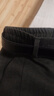 與狼共舞【星空呢】磨毛休閑褲男2025秋冬新款松緊腰純色保暖男士長(cháng)褲4013 深灰015 M (170) 曬單實(shí)拍圖