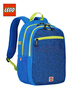 樂(lè )高（LEGO）學(xué)生書(shū)包1-4年級兒童背包減負可折疊雙肩包輕升學(xué)禮物 藍色20222 曬單實(shí)拍圖