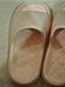 潔麗雅（Grace）EVA透氣拖鞋軟底舒適四季外穿室內家居情侶涼拖鞋男女 粉色 40-41 曬單實(shí)拍圖