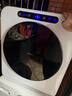 新飛 （Frestec）10公斤新款烘干機家用智能滾筒式干衣機烘衣機衣服衣物毛巾毛屑過(guò)濾烘干機紫外線(xiàn)除菌除螨  10公斤標準款白色【巴氏紫外除菌】 曬單實(shí)拍圖