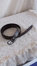 回力皮帶女士真牛皮休閑時(shí)尚百搭針扣腰帶女裝飾牛皮女式裙子細褲腰帶 百搭款啡色 曬單實(shí)拍圖