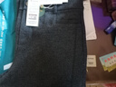 夢(mèng)舒雅醋酸羊毛混紡九分直筒褲冬季加厚高腰顯瘦小個(gè)子首選休閑褲子 曬單實(shí)拍圖