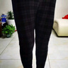 中老年女秋冬棉褲加厚保暖棉褲寬松舒適透氣深檔高腰褲寬松打底褲 小黑格 2523 4XL 推薦130-145斤 曬單實(shí)拍圖