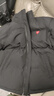 查爾斯桃心【王楚然同款】男女情侶同款冬季加厚棉衣棉服面包服 黑色 L 曬單實(shí)拍圖