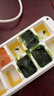 易優(yōu)家寶寶輔食盒嬰兒專(zhuān)用保鮮冷凍盒兒童儲存輔食格帶蓋冰格盒 曬單實(shí)拍圖