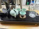 尚言坊電木茶盤(pán)茶托盤(pán)帶排水小型一人用高端家用功夫茶具簡(jiǎn)易干泡茶臺 曬單實(shí)拍圖