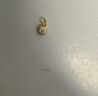 沃爾金足金999黃金吊墜點(diǎn)鉆小滴溜鑲嵌小金象小金花掛墜泡泡手串DIY配件 0.65g,小泡泡吊墜-多退少補 曬單實(shí)拍圖