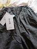 知筆墨2025冬款新品蒼煙灰亞麻保暖高密斑駁感大蘿卜神褲 蒼煙灰 M 曬單實(shí)拍圖