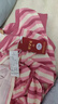 雅鹿【100%純棉】睡裙女士睡衣帶胸墊無(wú)袖家居服粉白條紋可外穿 XL 曬單實(shí)拍圖