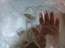愛(ài)馬斯（AMMEX）一次性食品手套CPE加厚薄膜燒烤餐飲小龍蝦衛生清潔美容透明手套 加厚型CPE手套(100只) 曬單實(shí)拍圖