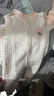 婧麒新生嬰兒連體衣秋冬季小月齡寶寶夾棉衣服嬰幼兒外出服睡衣秋 粉-滿(mǎn)印花朵保暖連體衣 73cm  【6-9個(gè)月建議體重7.2-9kg】 曬單實(shí)拍圖