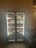 BAKDASH全屏冷藏展示柜商用冰柜冷藏展示柜酒水風(fēng)冷保鮮柜超市便利店冰箱立式飲料柜啤酒柜 |雙門(mén)|1000*600*1830 一級能效 Pro【防霧款|變頻節能】 曬單實(shí)拍圖
