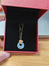央創(chuàng  )時(shí)尚項鏈女款平安扣玉吊墜女生生日禮物元旦新年跨年女士女友老婆S925 曬單實(shí)拍圖