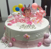 覓今生可愛(ài)安妮公主兒童生日蛋糕女孩同城配送當天配送定制新鮮蛋糕 曬單實(shí)拍圖