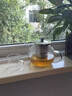 麥舒特加厚耐高溫玻璃茶壺泡茶家用不銹鋼過(guò)濾內膽沖茶器功夫茶壺大容量 【加厚款】鋼漏花茶壺 400ml 401mL(含)-500mL(含) 曬單實(shí)拍圖