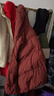 鴨鴨（YAYA）羽絨馬甲女外穿2025新款親子裝時(shí)尚韓版寬松潮流休閑保暖坎肩HF 安哥拉紅 M （170） 成人裝 曬單實(shí)拍圖