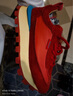 莎萊茜（SALAXI）2025秋冬新品流浪光年原創(chuàng  )時(shí)尚阿甘鞋男女款情侶厚底增高休閑鞋 紅色 40 【男款】 曬單實(shí)拍圖