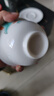 四美堂手繪陶瓷主人杯茶杯壓手杯水杯功夫茶具薄胎品茗杯禮品生日禮物 曬單實(shí)拍圖