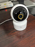 京東京造 智能攝像機V5+64G存儲卡 500萬(wàn)像素3K高清家用監控攝像頭 雙頻WiFiAI人形寵物360度全景微光夜視 曬單實(shí)拍圖