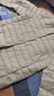鴨鴨（YAYA）佟麗婭同款輕薄羽絨服女短款秋冬羽絨內膽輕型薄款保暖外套GF 米白色【女款】 XL 170 曬單實(shí)拍圖