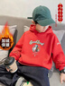 安踏兒童本命年加絨套裝2026馬年新年款春季男女孩中大童拜年衛衣褲子 紅色衛衣+基礎長(cháng)褲 【加絨套裝】 160 cm 曬單實(shí)拍圖