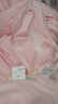 太湖雪 100%桑蠶絲冬被 子母四季被2+4斤 全棉抑菌粉色面料2*2.3m粉 曬單實(shí)拍圖
