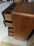 木源同全實(shí)木胡桃木斗柜現代簡(jiǎn)約五斗柜家用客廳臥室床尾收納邊柜靠墻柜 【五斗柜】長(cháng)80寬40高110cm 整裝發(fā)貨  收貨即用【全胡桃木】 曬單實(shí)拍圖