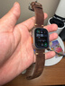 美定適用蘋(píng)果ultra3/2真皮applewatch10X手表表帶iwatchs11/9/8/76SE復古粗獷男高檔粒面牛皮手工制作 復古質(zhì)感 - 棕色鈦扣 49/45/46/44MM 曬單實(shí)拍圖
