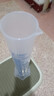 塑料直形量筒帶刻度線(xiàn)藍色雙面刻度線(xiàn)量杯10/50/100/250/500ml 塑料量筒雙面刻線(xiàn)1000ml 曬單實(shí)拍圖