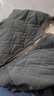 左西校服神器冬季內搭小學(xué)生內膽兒童保暖內衣套裝男女童棉襖棉服 深灰色 120 cm 建議身高120cm左右 曬單實(shí)拍圖