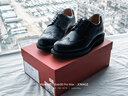 THOM WILLS男士皮鞋內增高男鞋布洛克皮鞋男休閑英倫雕花商務(wù)正裝德比鞋冬季 黑色小牛D1981 39 /6.5碼 曬單實(shí)拍圖