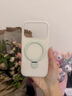 雅思戀 果凍款適用蘋(píng)果17promax手機殼iPhone16pro液態(tài)硅膠Magsafe磁吸支架新款16簡(jiǎn)約純色15軟糯防摔 粉白色【果凍款*液態(tài)硅膠*支點(diǎn)支架】 iPhone 15 曬單實(shí)拍圖