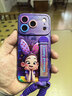 膜遇蘋(píng)果17promax手機殼iPhone16promax保護套帶掛繩14Plus腕帶支架15全包鏡頭硅膠軟殼17Air遐想公主 短掛繩丨彩裙公主暗紫丨腕帶支架 iPhone 17 Pro 曬單實(shí)拍圖