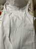 三槍【100%純棉】背心女2件裝春夏季吊帶打底衫薄款女士羅紋彈力內搭 吊帶款-特白+特白 M (160/85) 曬單實(shí)拍圖