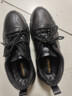 木林森品牌專(zhuān)賣(mài)男鞋真皮運動(dòng)皮鞋春秋新款潮鞋男士皮鞋休閑百搭牛皮 黑色 單鞋 43 曬單實(shí)拍圖