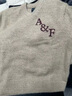 Abercrombie & Fitch【經(jīng)典LOGO】美式絨感保暖套頭毛衣針織衫25秋冬男裝120-5181 卡其色 S (175/92A) 曬單實(shí)拍圖