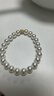 正圓施家珍珠手鏈西瓜圓珠經(jīng)典簡(jiǎn)約手鐲手串生日禮物小眾高級感女 澳白8MM 曬單實(shí)拍圖