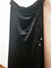 三彩【月影霜華】2025冬季新款冰花絲絨半身裙A字裙高腰長(cháng)裙C 經(jīng)典黑 M 160/68A 曬單實(shí)拍圖